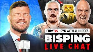 BISPING *LIVE* USYK vs FURY 2 | AI JUDGES? | UFC 2024 Recap! (DISCUSSION & QUESTIONS)