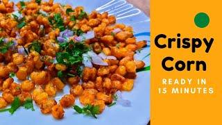 Crispy Corn Recipe Veg Starter | Weekend Cooking Studio