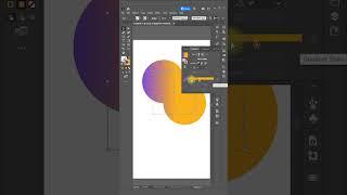 Vector in Illustrator #vector  #halftone  in  #shorts #illustratortutorial  #design
