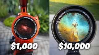 $1,000 vs. $10,000 Telescope (Same Picture)