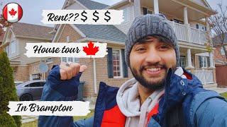 Complete House tour in Brampton, Canada| Accommodation Rent in Canada as a Student.