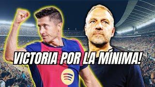 EL BARCELONA GANA POR LA MÍNIMA #fcbarcelona#yamal#laliga