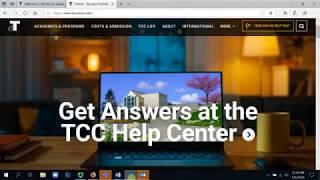 TCC Student Portal and Email Tutorial  --  1