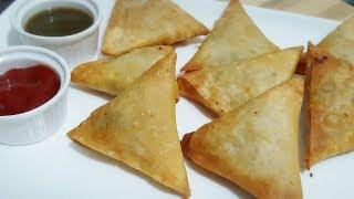 CHINESE SAMOSA (Ramadan Special) by (YES I CAN COOK) #Samosa #TikkaSamosa #ChineseSamosa