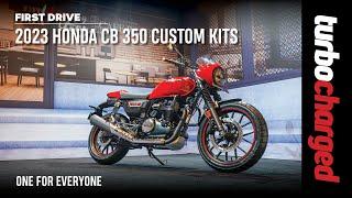 Honda CB 350 H'ness and RS custom kits | First Look | TURBOCHARGED