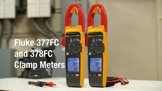 Fluke 377 FC and 378 FC True-rms Clamp Meters