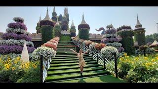 Dubai Miracle Garden Tour October 2023 update | How much the Ticket #miraclegarden #dubai