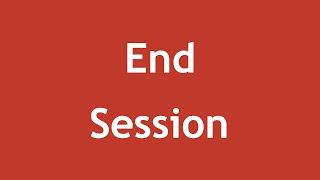 [ Learn PHP 5 In Arabic ] #89 - Session - End | Destroy Session