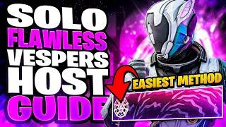 This Is The Easiest Way To SOLO FLAWLESS Vesper's Host (Complete Warlock Guide)