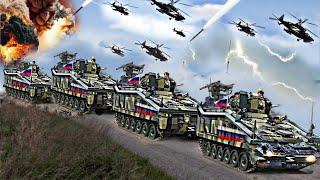 October 7! Ukrainian Elite Troops Military Operation Bombards 1,200 Advanced Russian Tanks in Bakhmu