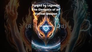 Forged by Legends: Elements of an Eternal Weapon | AI generated #shorts