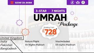 Cheapest Umrah Package in August September October and November - from UK - India - Pakistan 2022