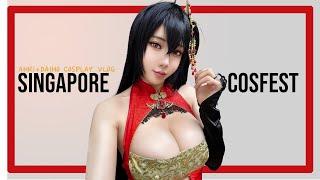 COSFEST IN Singapore Ahri,Daiho cosplay vlog 송주아 코스프레 브이로그