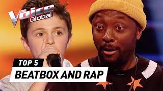 The best BEATBOX & RAP Blind Auditions on The Voice Kids