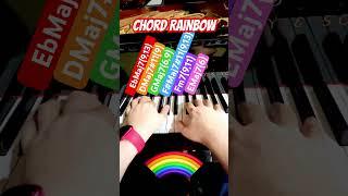 Chord Rainbow  Colourful Neo Soul Chords #soulfulchords #musicianparadise #steinwaypiano