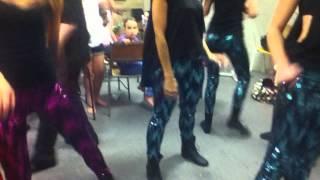 Dance concert 2012 backstage at the National Theatre Melbourne