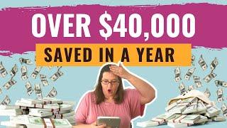 8 Money Saving Tips That Helped Us Save Over $40,000 FAST  (In Less Than A Year)!