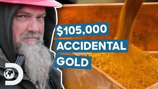 $105,000 Accidental Gold Found On First Day Of Season | Hoffman Family Gold