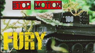 FURY | Stop Motion Adaptation Tank Battle