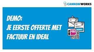 Demo offerte en factuur