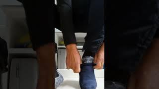 Trockene und warme Füße bei Regen und im Winter - Gefrierbeutel #lifehack #tutorial