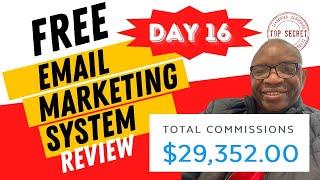 Best FREE Email Marketing System Funnel Review Day 16 - TRK Capture Multiple Income Funnel System