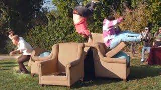 Jackass forever | chair explosion scene