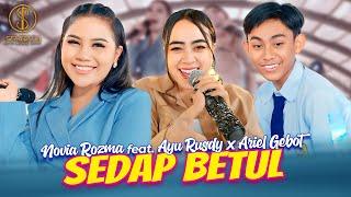 SEDAP BETUL - NOVIA ROZMA Feat. AYU RUSDY X ARIEL GEBOT (OFFICIAL LIVE MUSIC VIDEO)