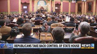 Republicans tee up wage bill as they take control of Michigan House