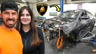 REBUILDING A WRECKED LAMBORGHINI URUS FOR MY GIRLFRIEND