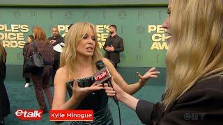 Kylie Minogue at the People’s Choice Awards (Etalk 2024)