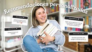 Dime qué buscas en un libro y te recomiendo uno  | pt.1 