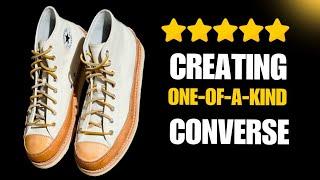 Transforming Converse Into One-of-a-Kind Sneakers – Full Customization Process