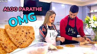 EASY ALOO PARATHA RECIPE BY SHANII & SAMIRA | EASY COOKING ** MUST WATCH**