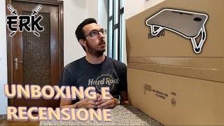 Unboxing e Recensione - Tavolino pieghevole per PC marca Vockvic