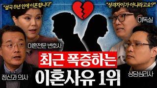 "성격차이는 다 핑계입니다." 최근 3040 부부가 결국 5년 안에 이혼하는 '1순위' 이유 | 지식오마카세