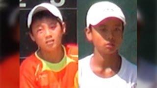 全国小学生テニス選手権大会 第30回 決勝 青木一真 VS 森田翔一朗