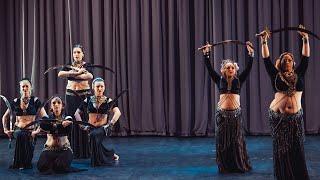 Sirin Tribe - Swords Tribal bellydance @ Dance Metamorphosis 2021