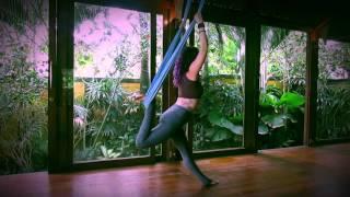 Aerial Yoga Vinyasa Sequence