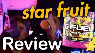 G-Fuel "STAR FRUIT" Review and Taste Test!