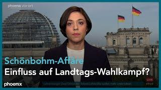 phoenix nachgefragt mit Katharina Hamberger zur Schönbohm-Affäre am 20.09.23