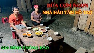 LẦN ĐẦU ĐƯỢC ĂN BỮA CƠM NGON NHÀ HẢO TÂM HỖ TRỢ VÀ GIA ĐÌNH THÔNG BÁO NGÀY VỀ HÀ NỘI