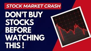 How to find Crash is over? How to find bottom is made in Stock Market?