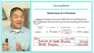 Financial Accounting - Lesson 10.9 - Issuing Bonds - Journalization