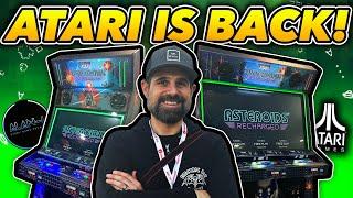 Atari is back in the Arcade | Recharged Arcade Cabinets Coming Soon!