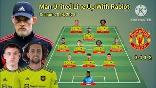 Manchester United Potential Line Up With Rabiot & Ugarte Under Tuchel Season 2024/2025 ~ Update