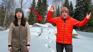 Winter Camping Gone WRONG...Tent COLLAPSED & Gear DESTROYED!