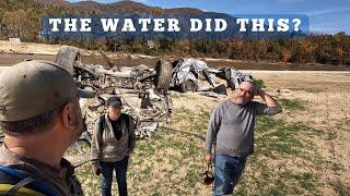 HURRICANE HELENE Lake Lure Destruction One Month Later SHOCKED Us | DRONE FOOTAGE