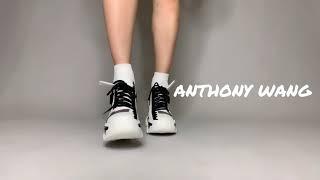 Anthony Wang Anthrax Platform Wedge Sneakers