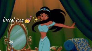 princess Jasmine being a icon